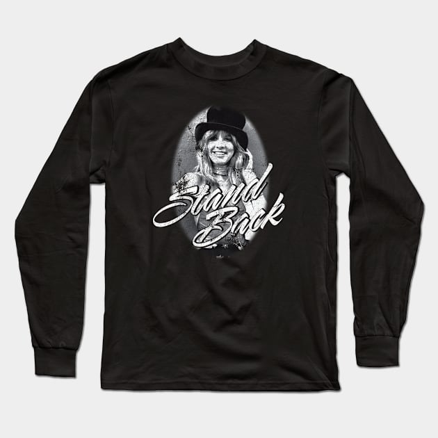 Stevie Nicks Long Sleeve T-Shirt by pjsignman